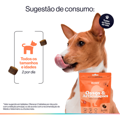 Suplemento Alimentar Buddy Nutrition Ossos & Articulações para Cães