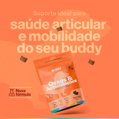 Suplemento Alimentar Buddy Nutrition Ossos & Articulações para Cães