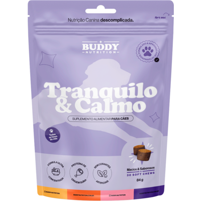 Suplemento Alimentar Buddy Nutrition Tranquilo & Calmo para Cães