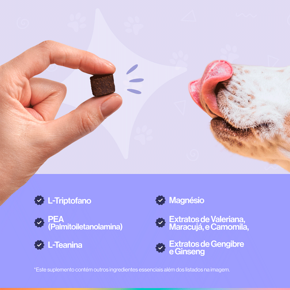 Suplemento Alimentar Buddy Nutrition Tranquilo & Calmo para Cães - 168 g