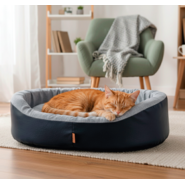 Cama São Pet Europa Creative Azul - Tam. G