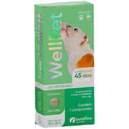 Antipulgas e Carrapatos Ourofino WellPet 200 mg para Cães de 10,1Kg a 20Kg - 1 Comprimido