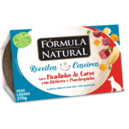 Ração Úmida Fórmula Natural Receitas Caseiras Picadinho de Carne com Abóbora e Mandioquinha para Cães - 270 g