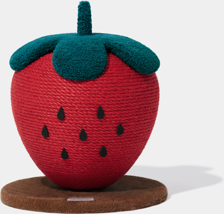 Brinquedo Arranhador para Gatos Vetreska Strawberry - Tam. Único