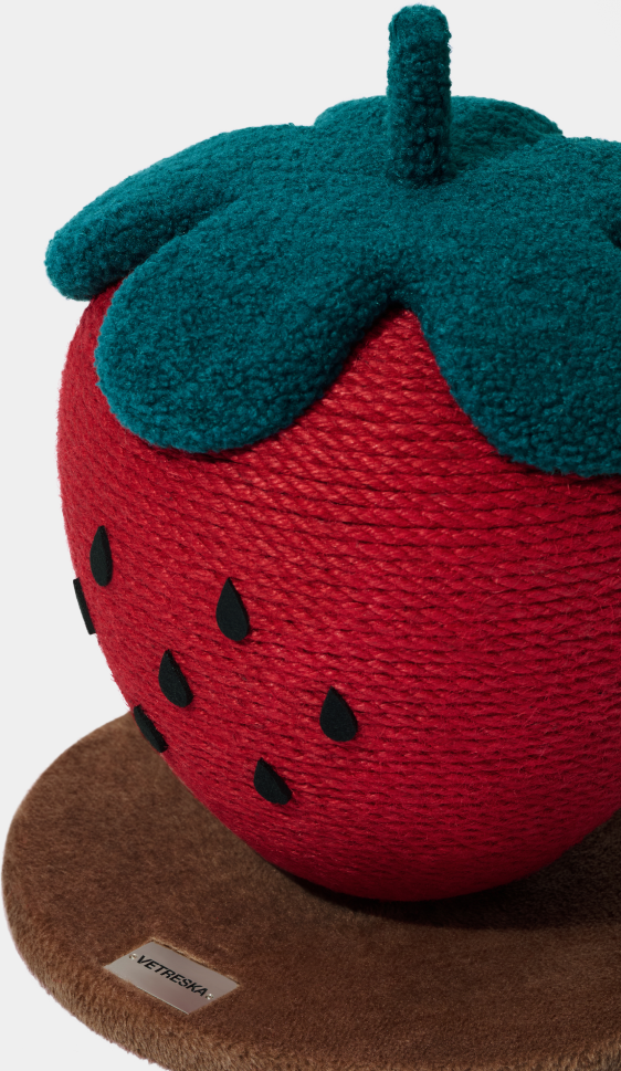 Brinquedo Arranhador para Gatos Vetreska Strawberry - Tam. Único