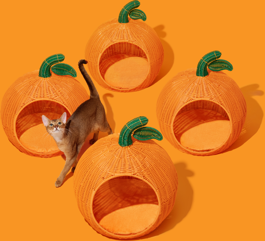 Cama para Gatos Vetreska Tangerina - Tam. Único