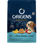 Biscoito Origens para Cães Filhotes Sabor Aveia e Banana - 300g