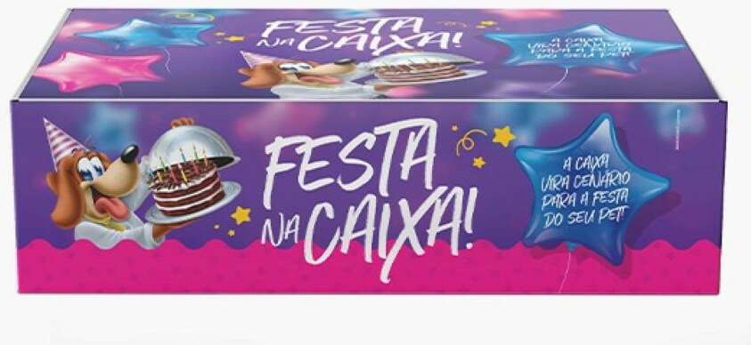 Kit Festa na Caixa Delícias do Chef para Cães - 580 g
