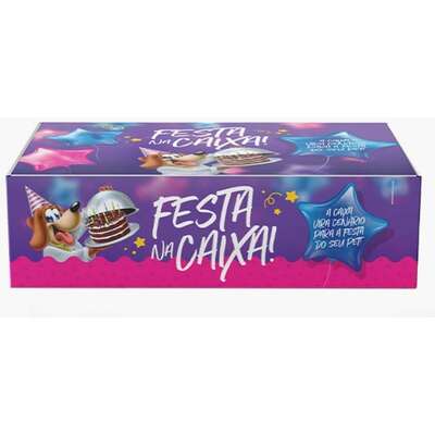 Kit Festa na Caixa Delícias do Chef para Cães