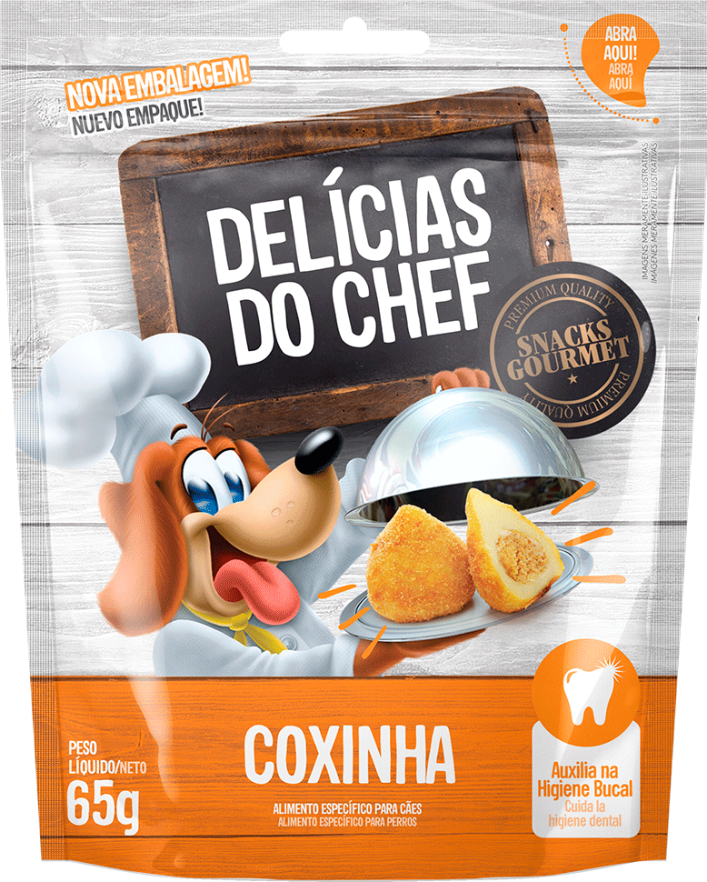 Kit Festa na Caixa Delícias do Chef para Cães - 580 g