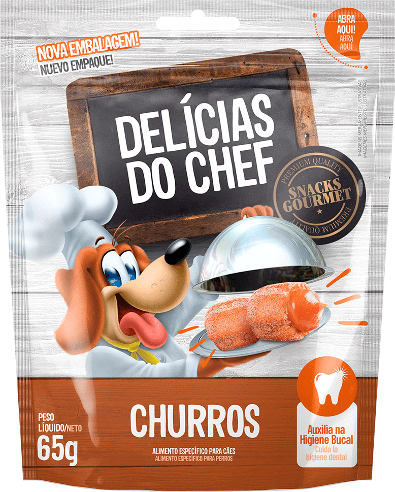 Kit Festa na Caixa Delícias do Chef para Cães - 580 g