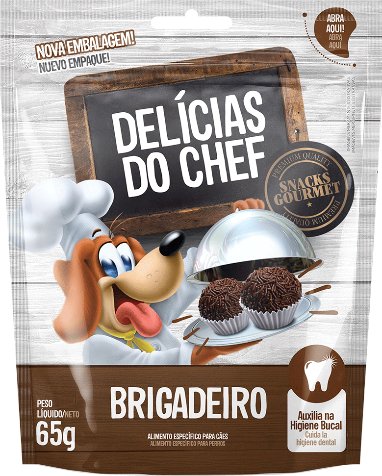 Kit Festa na Caixa Delícias do Chef para Cães - 580 g