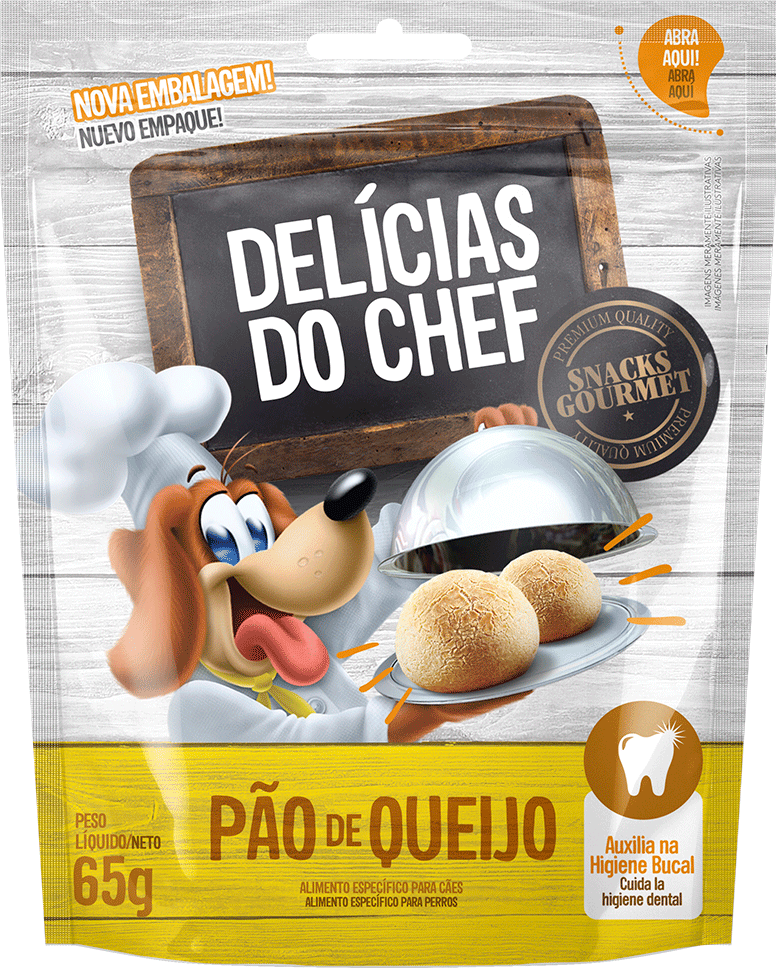 Kit Festa na Caixa Delícias do Chef para Cães - 580 g