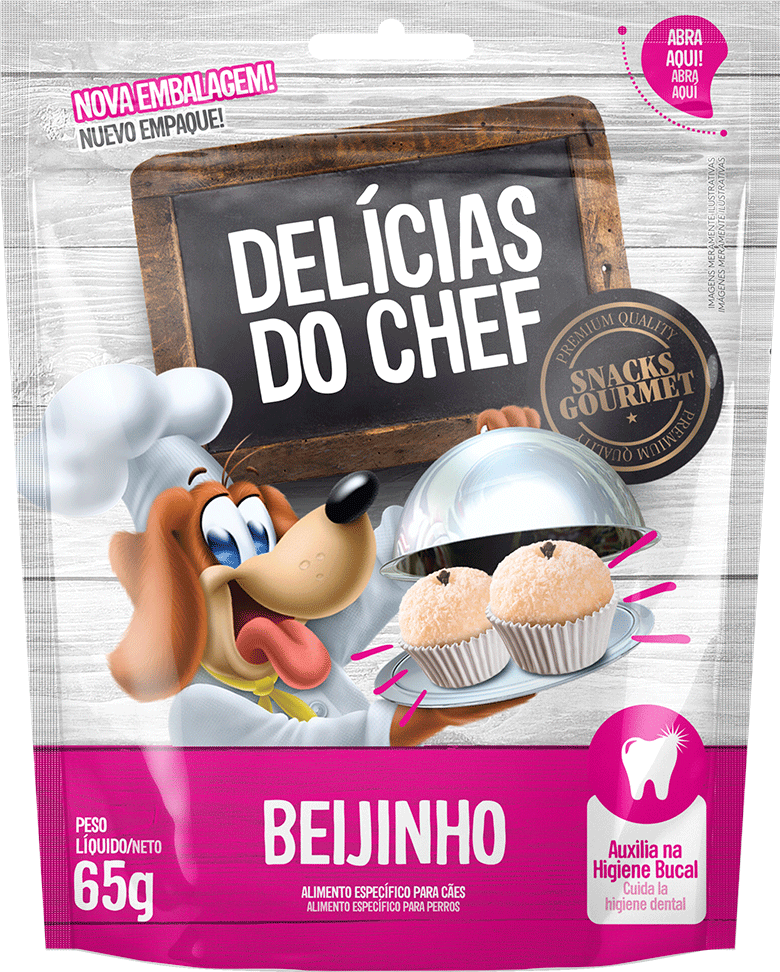 Kit Festa na Caixa Delícias do Chef para Cães - 580 g