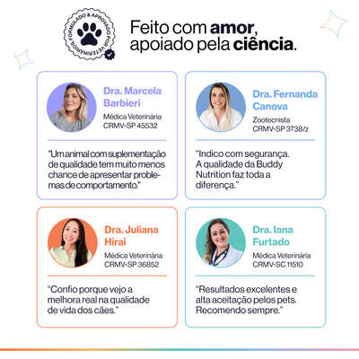 Petisco Buddy Nutrition Treino e Recompensa para Cães