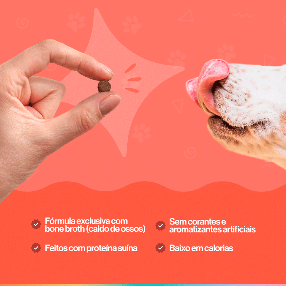 Petisco Buddy Nutrition Treino e Recompensa para Cães - 150 g