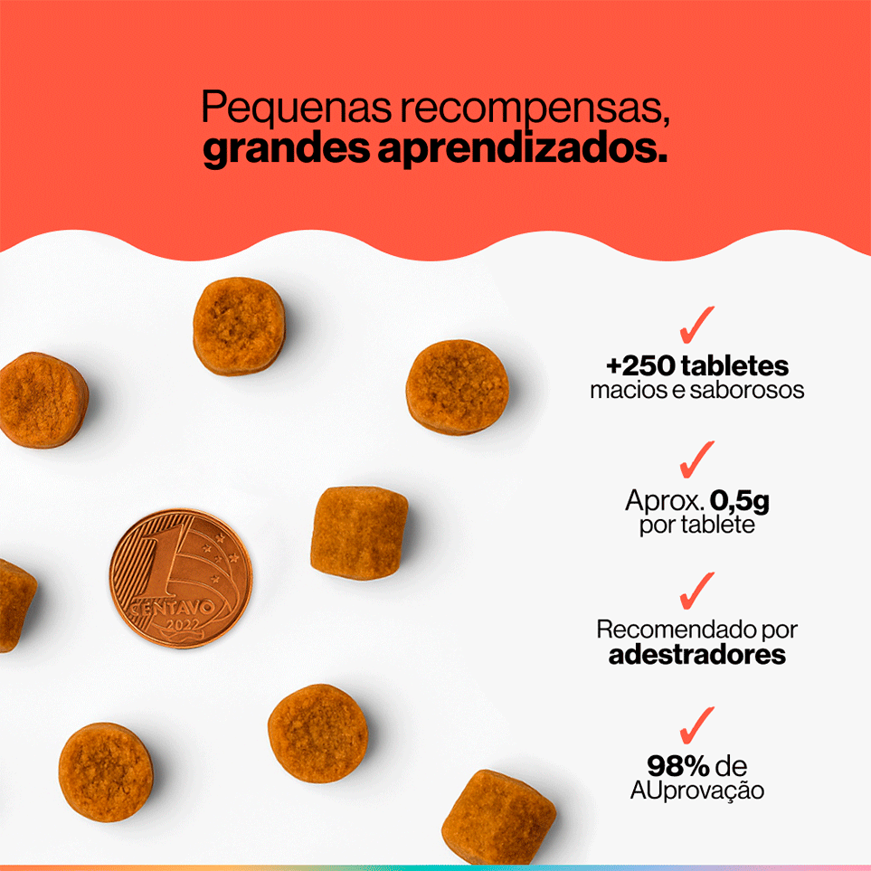 Petisco Buddy Nutrition Treino e Recompensa para Cães - 150 g