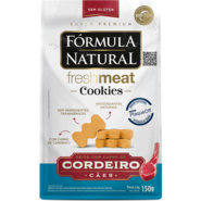 Cookies Fórmula Natural Fresh Meat para Cães Adultos sabor Cordeiro - 150 g