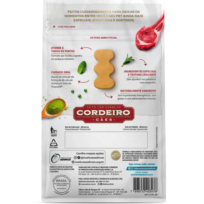 Cookies Fórmula Natural Fresh Meat para Cães Adultos sabor Cordeiro