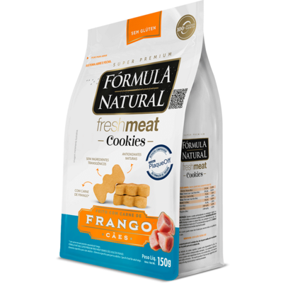 Cookies Fórmula Natural Fresh Meat para Cães Adultos sabor Frango”