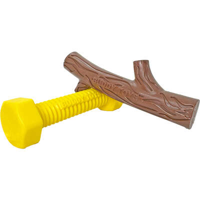 Brinquedo Queridinho Graveto e Parafuso Nylon Buddy Toys para Cães