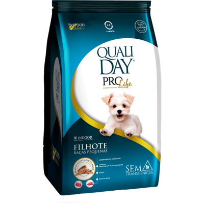 Ração Seca Qualiday Pro Life para Cães Filhotes Raças Pequenas