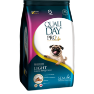 Ração Seca Qualiday Pro Life Light para Cães Raças Pequenas - 13Kg