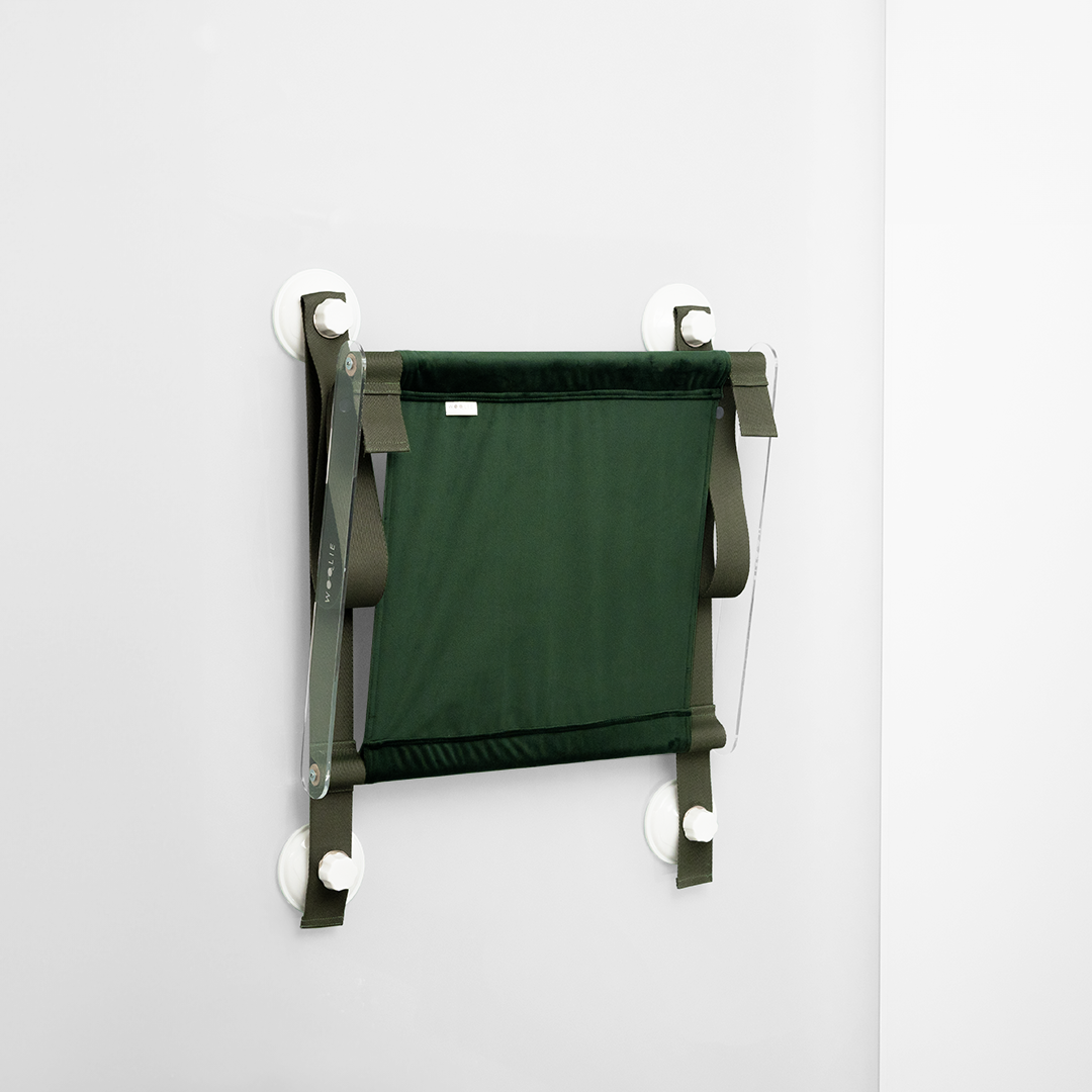 Cama de Janela Woolie Loft Verde para Gatos - Standard