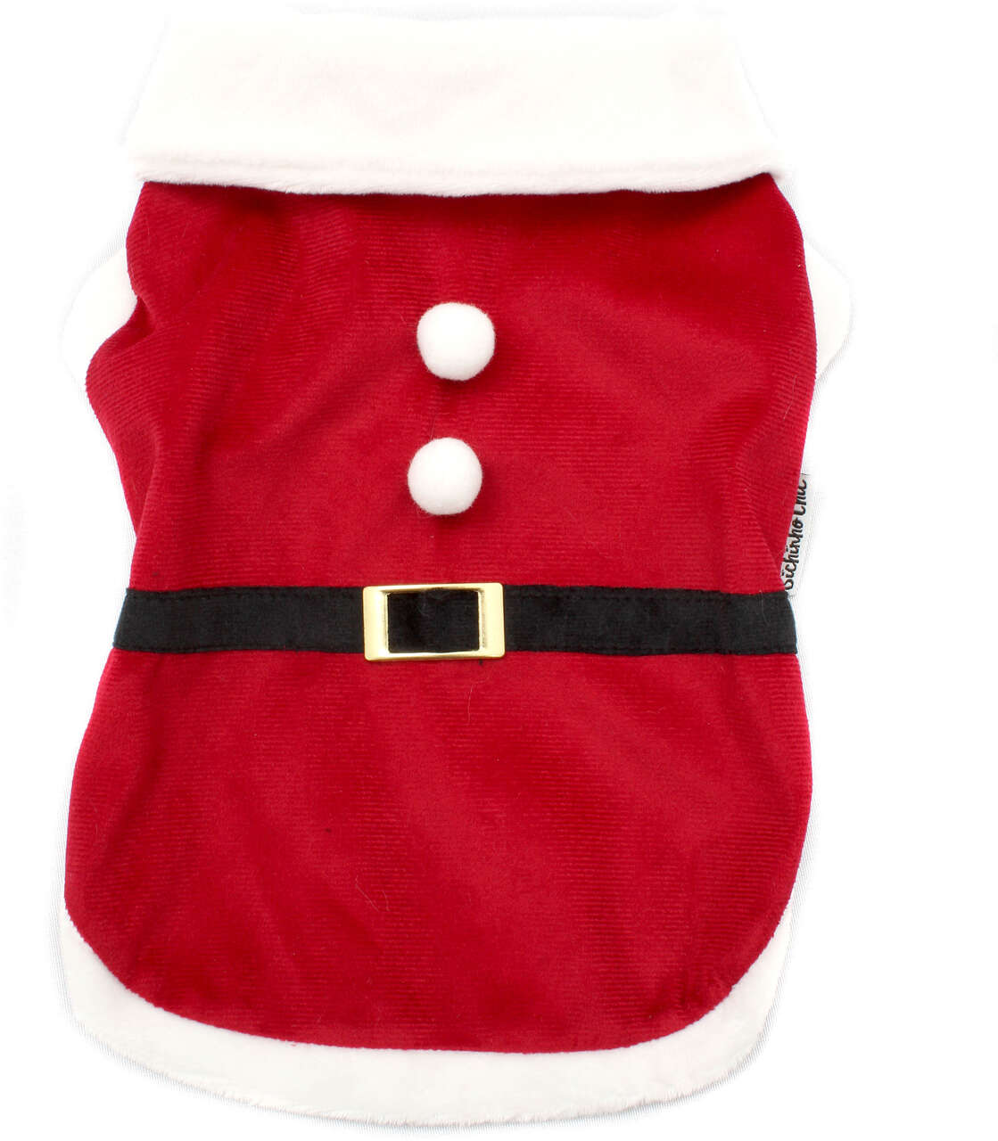 Camiseta de Natal Bichinho Chic para Cães e Gatos Vermelho - Tam. 06