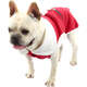 Camiseta de Natal Bichinho Chic para Cães e Gatos Vermelho