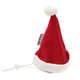 Gorro de Natal Bichicho Chic para Cães e Gatos Vermelho
