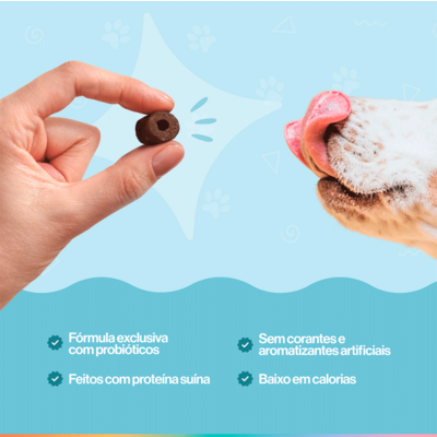 “Petisco Buddy Nutrition Esconde Comprimidos para Cães”