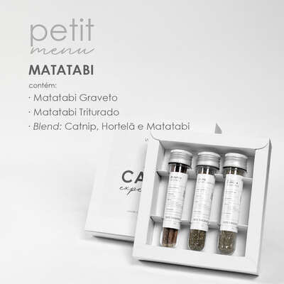 Brinquedo Catnip Experience Woolie Petit Menu Matatabi