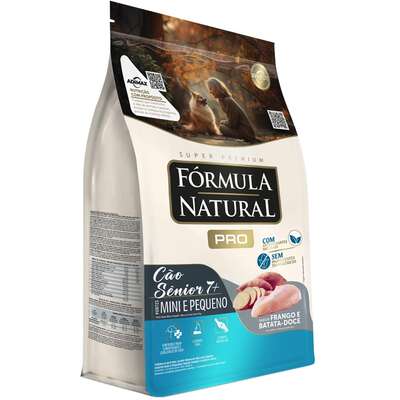 Ração Seca Fórmula Natural Pró Sênior Frango e Arroz Integral para Cães Idosos de Porte Mini e Pequeno