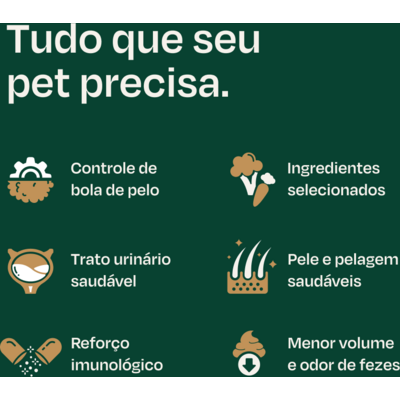 Ração Seca Nutrilus Natural Sabor Salmão e Arroz para Gatos Adultos