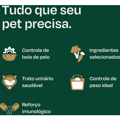 Ração Seca Nutrilus Natural Sabor Frango e Arroz para Gatos Adultos Castrados
