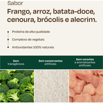 Ração Seca Nutrilus Natural Sabor Frango e Arroz para Gatos Adultos Castrados