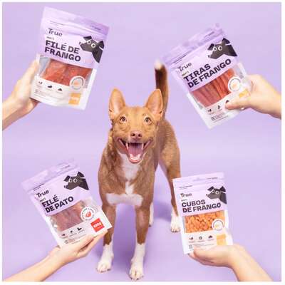 Petisco Natural True Meats Tiras de Frango para Cães
