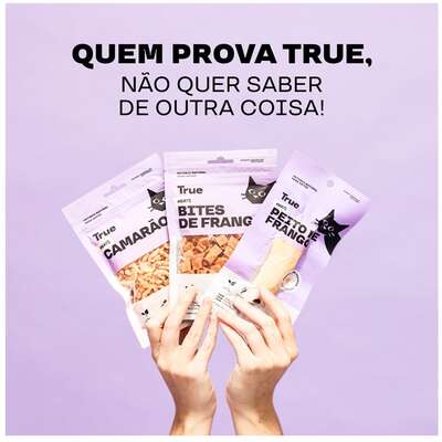 Petisco Natural True Meats Tiras de Frango para Cães