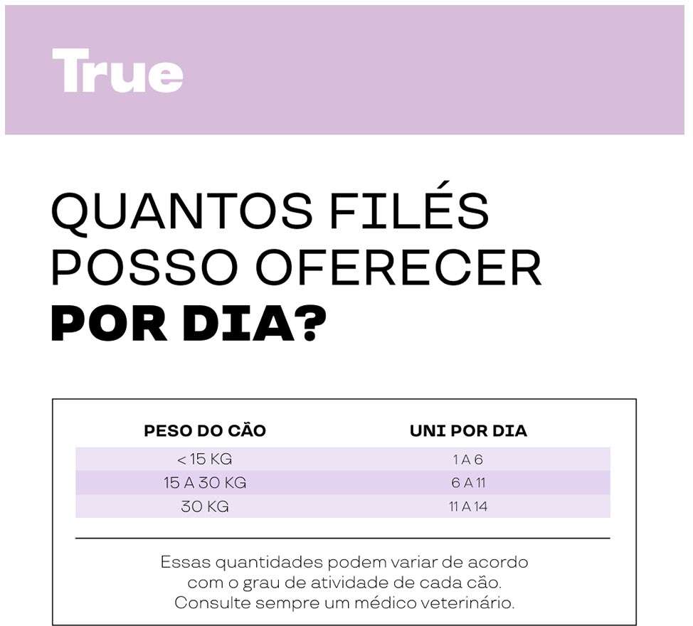 Petisco Natural True Meats Filé de Pato para Cães - 100 g