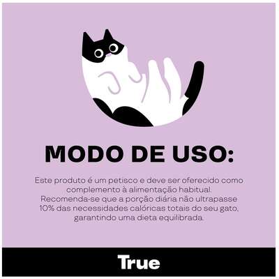 Petisco Natural True Meats Filé de Atum para Gatos