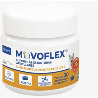 Suplemento Alimentar Virbac Movoflex para Cães até 15 Kg
