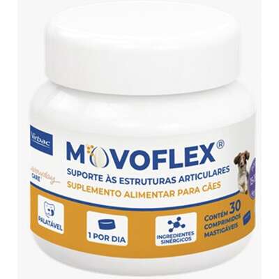Suplemento Alimentar Virbac Movoflex para Cães de 15 Kg até 35 Kg