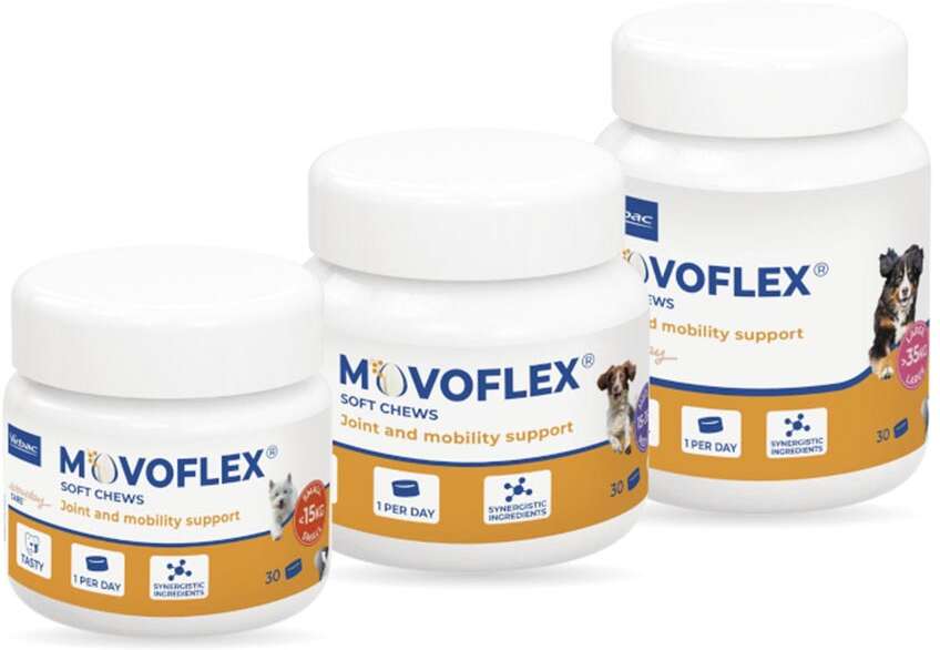 Suplemento Alimentar Virbac Movoflex para Cães acima de 35Kg - 30 Comprimidos