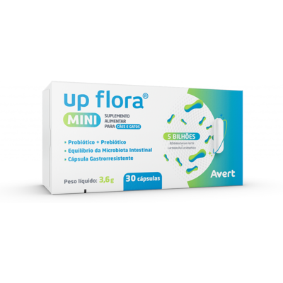 Suplemento Alimentar Avert Up Floral Mini para Cães e Gatos