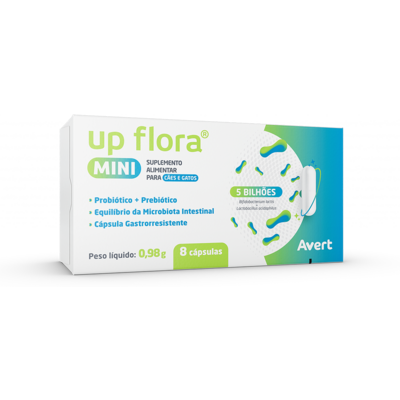 Suplemento Alimentar Avert Up Floral Mini para Cães e Gatos