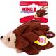 Brinquedo Pelúcia Kong Camadas Forage Ouriço Marrom Para Cães