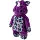 Brinquedo Pelúcia Kong Jungle Jamz Rinoceronte Roxo para Cães
