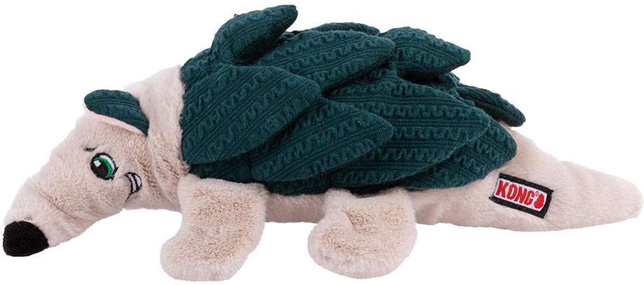 Brinquedo Pelúcia Kong Layerz Forage Armadillo Verde para Cães - Tam. Único