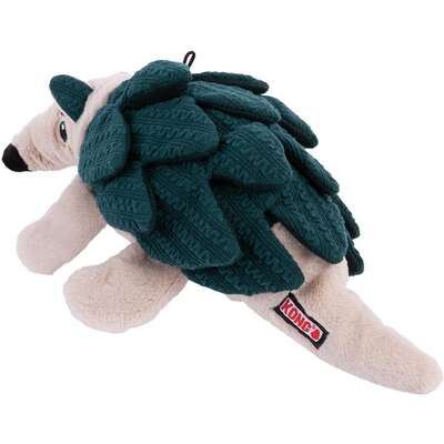 Brinquedo Pelúcia Kong Layerz Forage Armadillo Verde para Cães